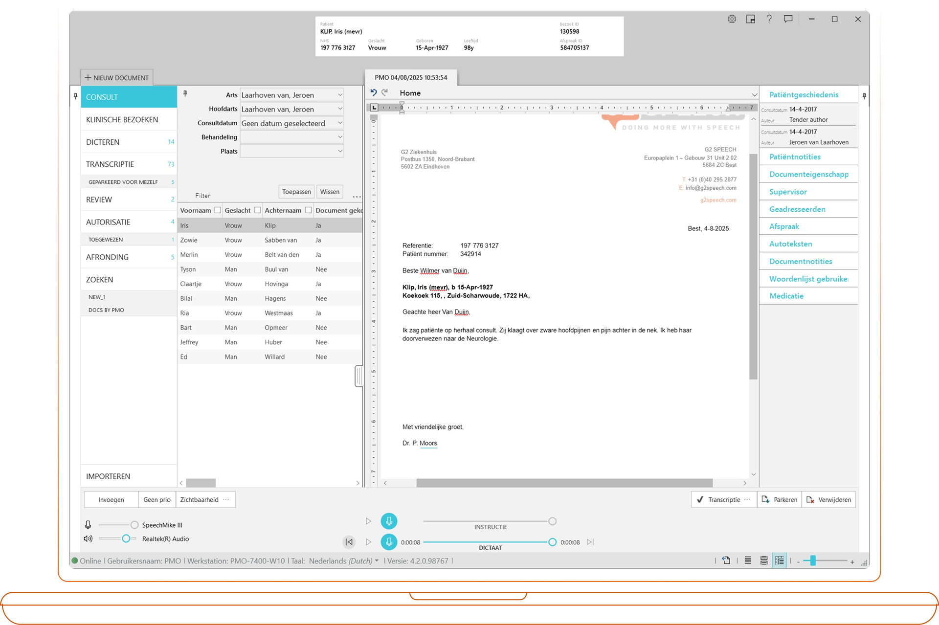 SpeechReport 1- NL